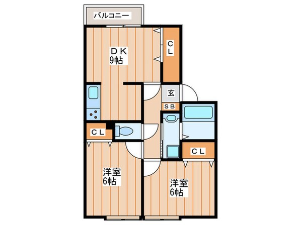 ルミエ－ルの物件間取画像